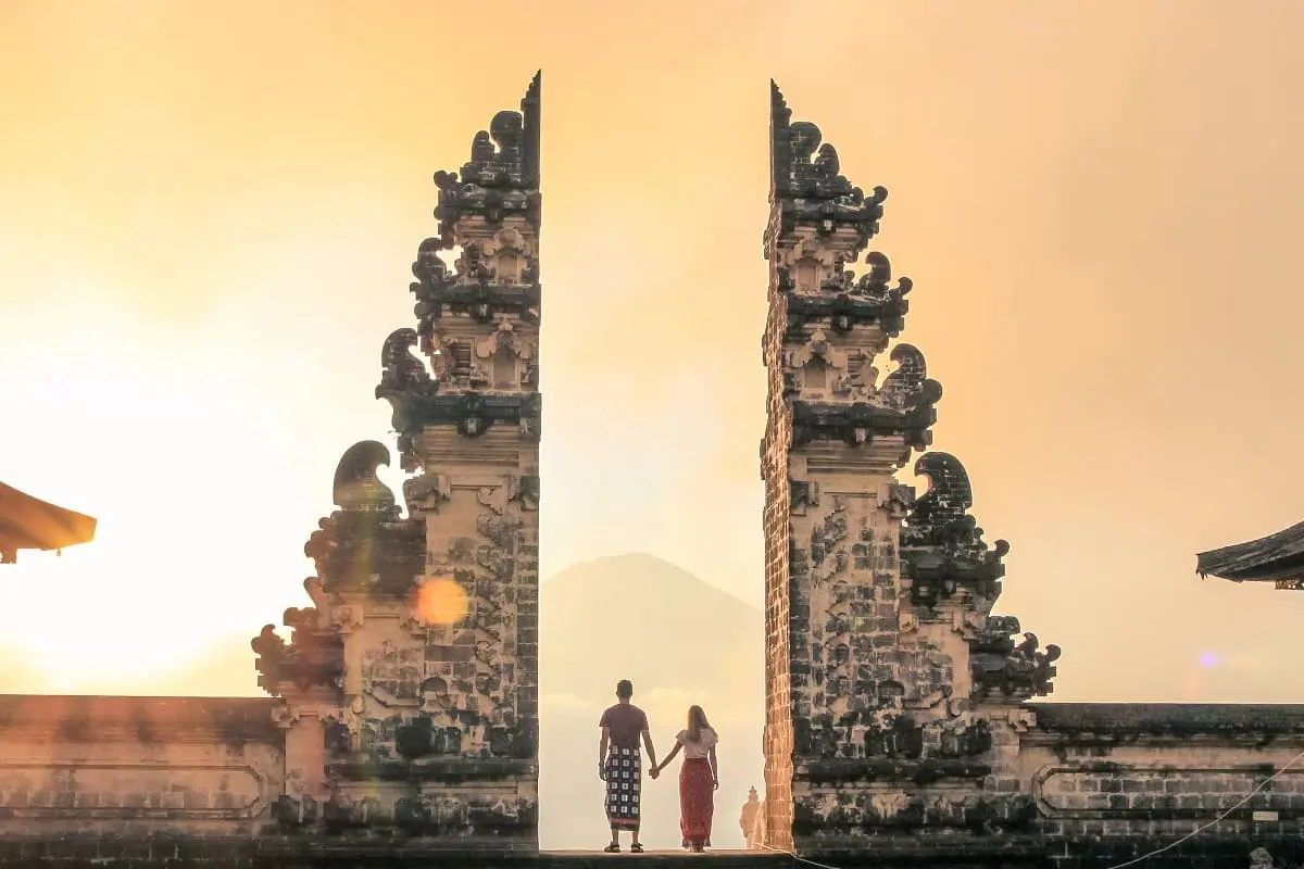 Porte du Paradis au Pura Lempuyang à Bali - Indonésie