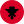 drapeau de l'Albanie