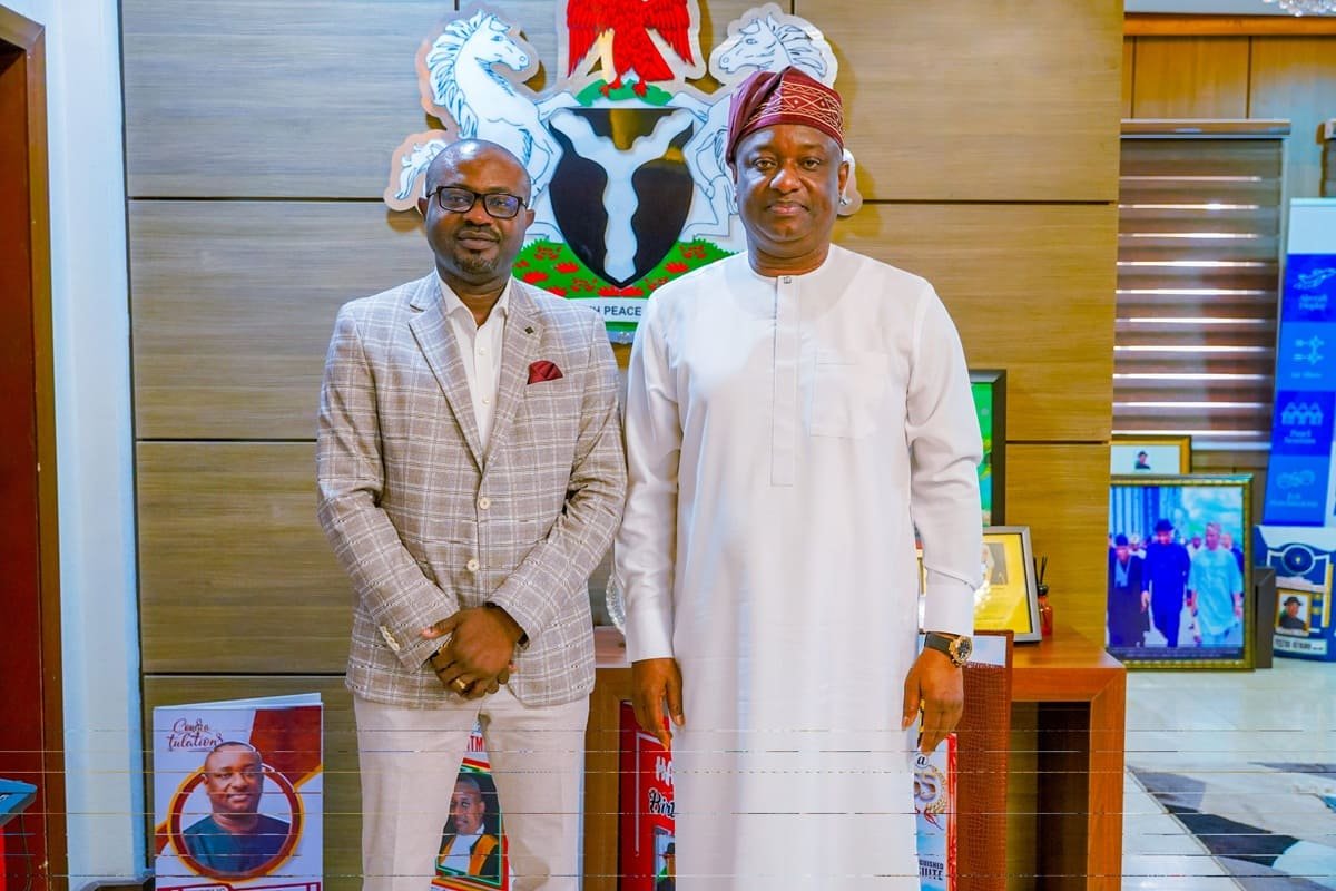 Olubunmi Tunji-Ojo, Minister of Interior of Nigeria, and Festus Keyamo, Minister of Aviation of Nigeria