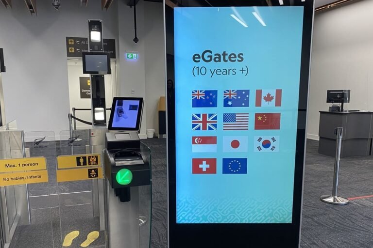 Nueva Zelanda amplía el acceso a los eGates a 11 nuevos países y territorios