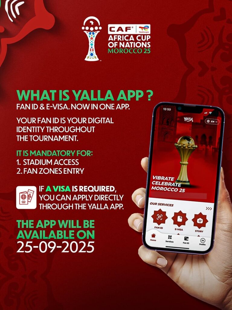 L’application "Yalla" sera disponible dès le 25 septembre 2025 L’application "Yalla" sera disponible dès le 25 septembre 2025