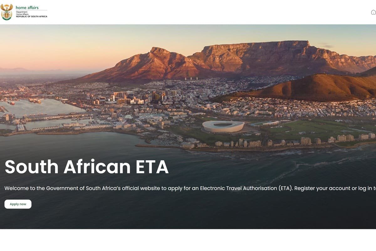 Afrique du Sud : le portail de demande d’ETA se dévoile