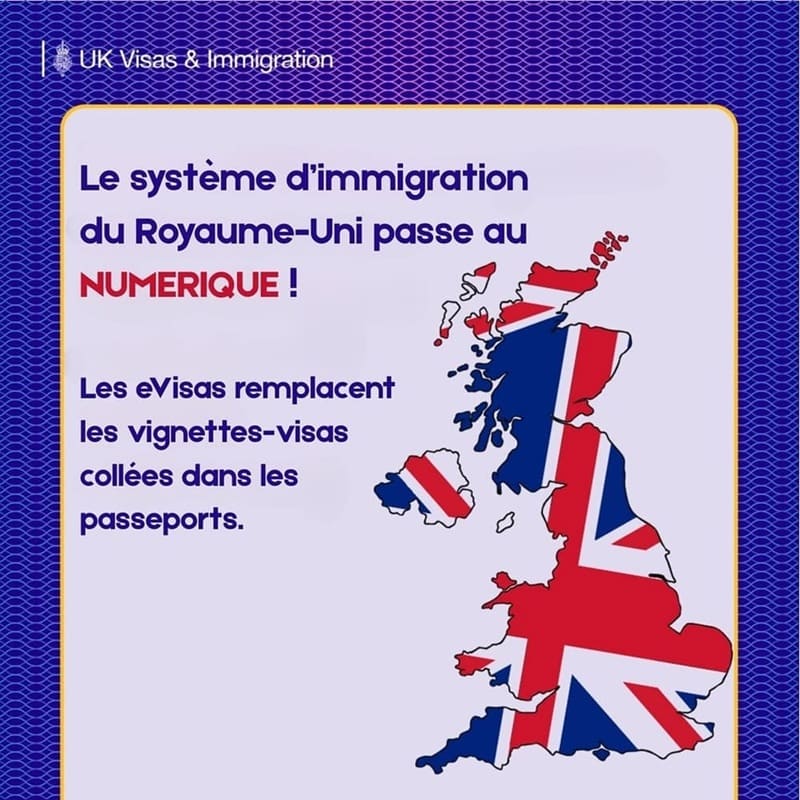 L’eVisa entre aussi pleinement en vigueur au Royaume-Uni le 25 février 2026 L’eVisa entre aussi pleinement en vigueur au Royaume-Uni le 25 février 2026