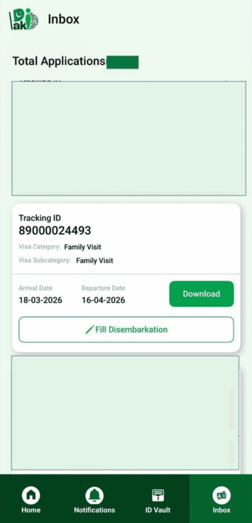 Guía para rellenar la tarjeta de desembarque digital para Pakistán