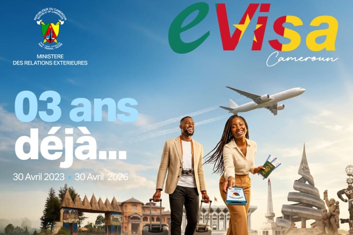 L’e-Visa du Cameroun fête ses trois ans avec plus de 541 000 visiteurs annoncés