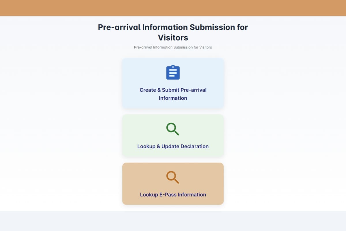 Vietnam introduces a digital arrival card