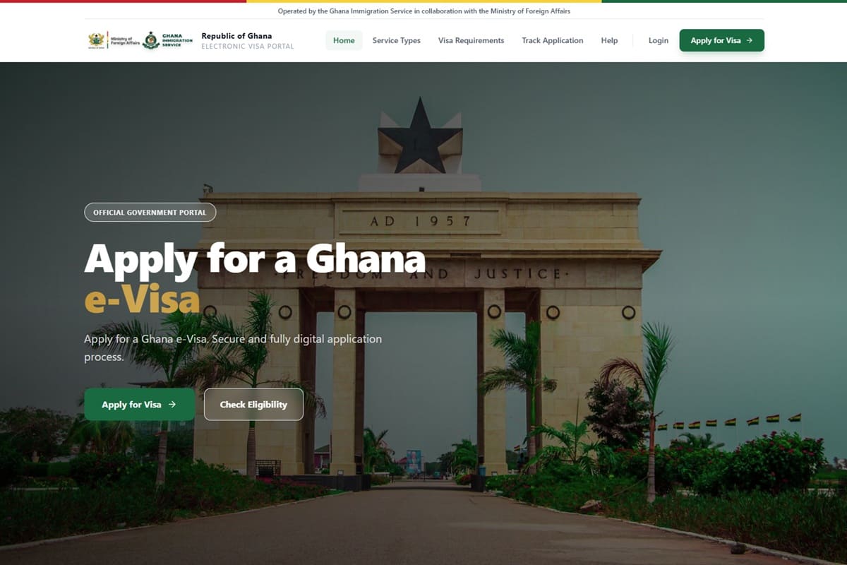 Le Ghana dévoile son nouveau portail e-Visa
