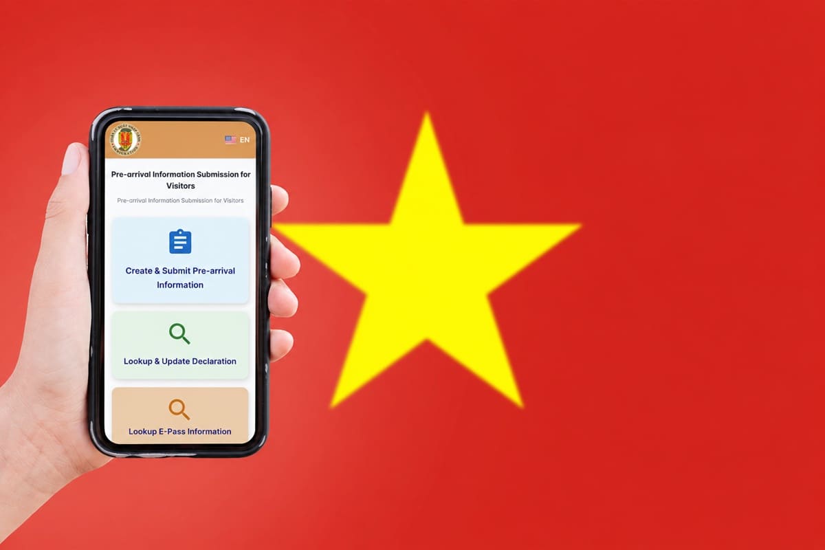 Vietnam: la tarjeta digital de llegada se desplegará próximamente en todo el país