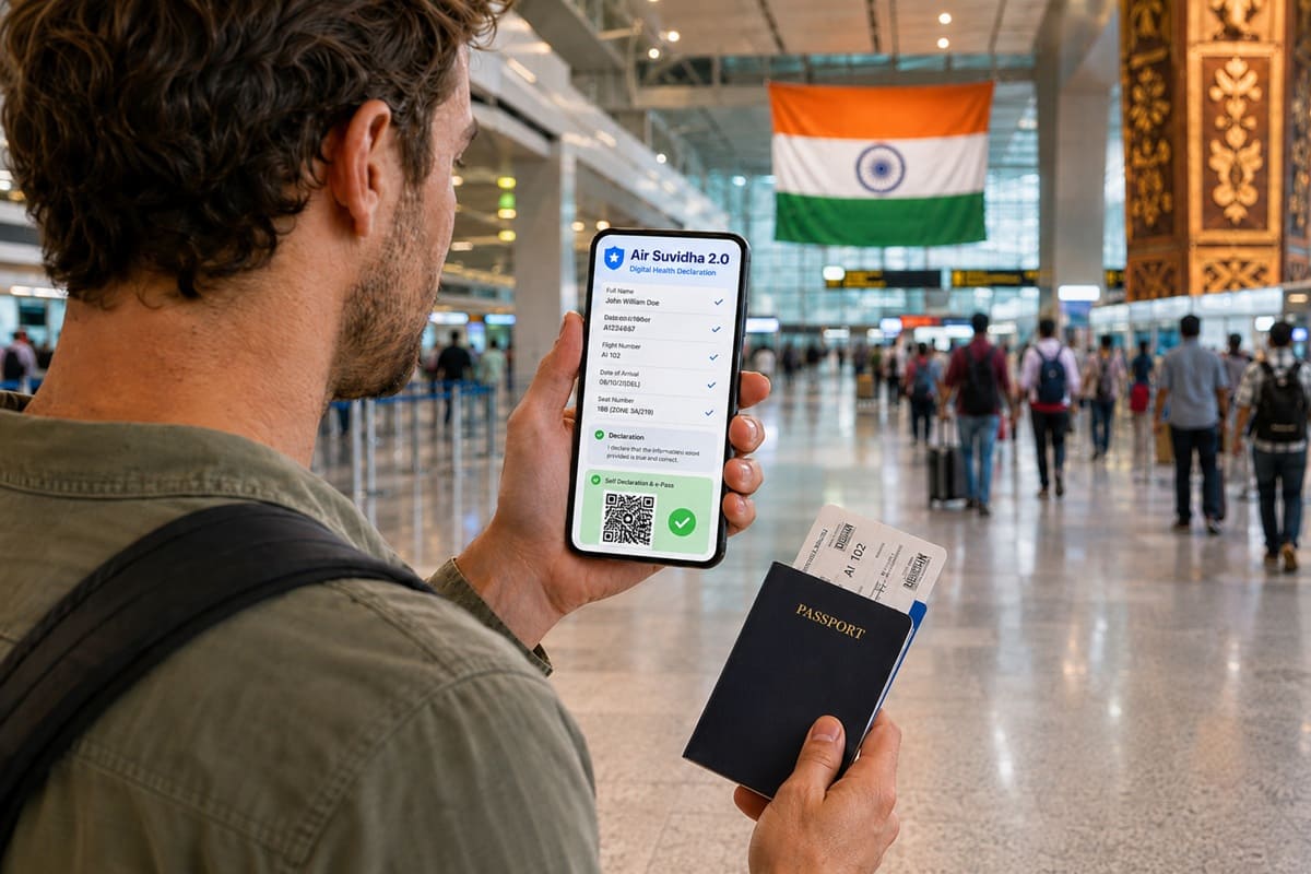 India relaunches its travel health declaration with Air Suvidha 2.0
