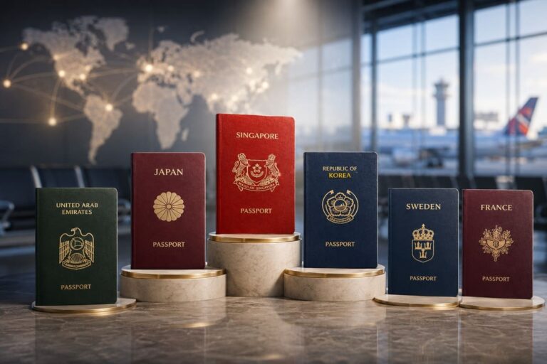 Découvrez le dernier classement des passeports les plus "puissants" en 2026