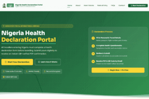 Nigeria exige una declaración sanitaria antes de embarcar