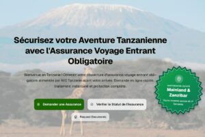 Tanzanie : l’assurance voyage obligatoire entre en vigueur