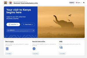 Kenia: el portal ETA exige ahora un seguro de viaje de 44 dólares