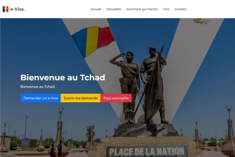 Chad: la plataforma e-Visa «sigue ganando impulso»